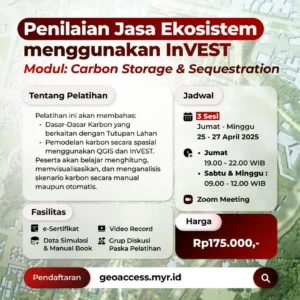 Penilaian Jasa Ekosistem menggunakan InVEST