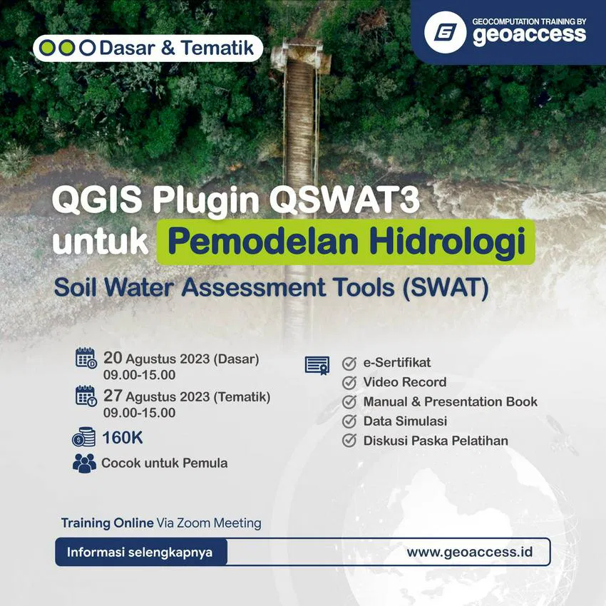 QGIS x QSWAT3 Pemodelan Hidrologi