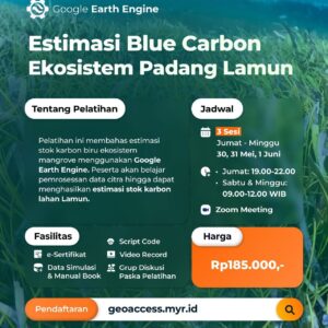 GEE Series : Estimasi Blue Carbon - Padang Lamun