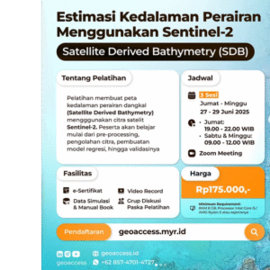 Estimasi Kedalaman Perairan Menggunakan Sentinel-2 (Satellite-Derived Bathymetry)