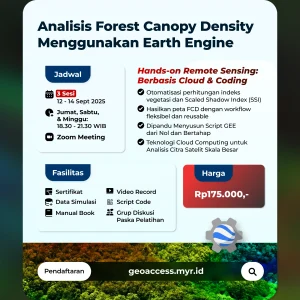 Analisis Forest Canopy Density menggunakan Google Earth Engine