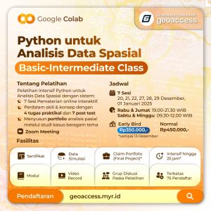 Bootcamp Python untuk Analisis Data Spasial