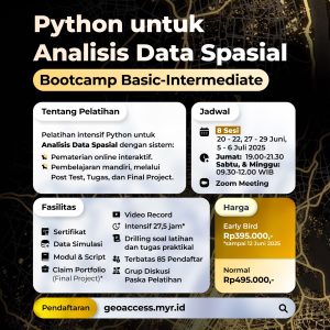 Bootcamp Python untuk Analisis Data Spasial