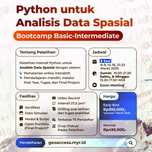 Bootcamp Python untuk Analisis Data Spasial