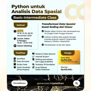 Bootcamp Python untuk Analisis Data Spasial