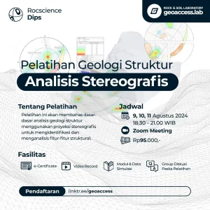 Pelatihan Geologi Struktur: Analisis Stereografis