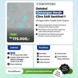 Deteksi Genangan Banjir Citra SAR Sentinel-1