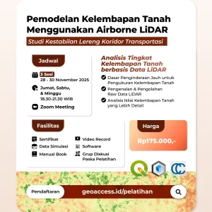 Pemodelan Kelembapan Tanah menggunakan Airborne LiDAR