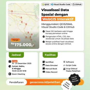 Visualisasi Data Spasial WebGIS Interaktif Menggunakan QGIS2Web