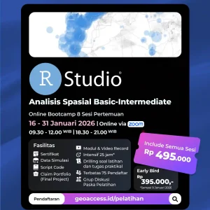 Bootcamp RStudio untuk Analisa Data Spasial