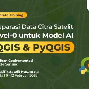 Preparasi Data Citra Satelit Level-0 untuk Model AI menggunakan QGIS & PyQGIS